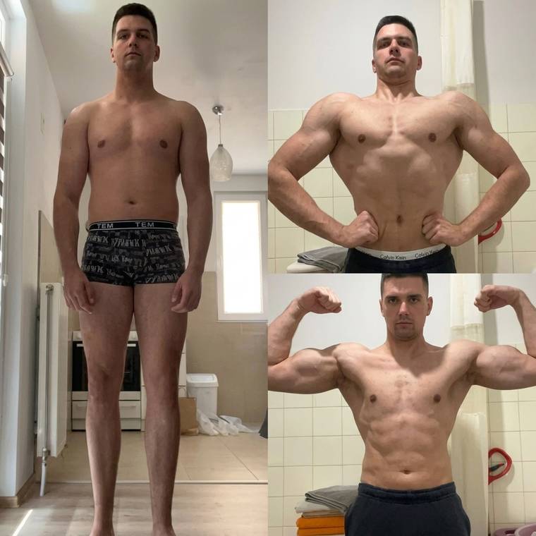 Transformacija klijenta 14 — prije i poslije
