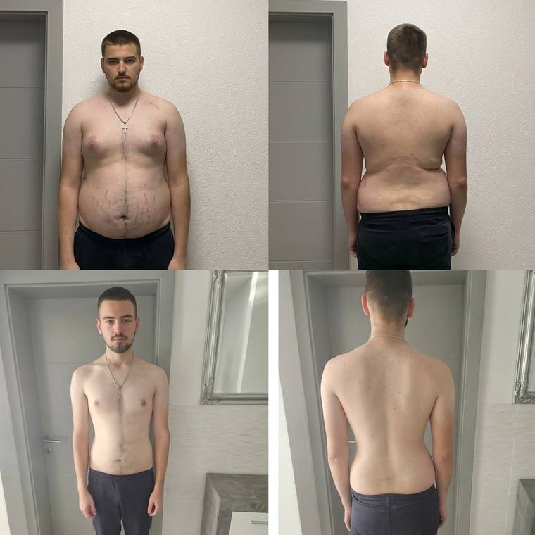 Transformacija klijenta 15 — prije i poslije